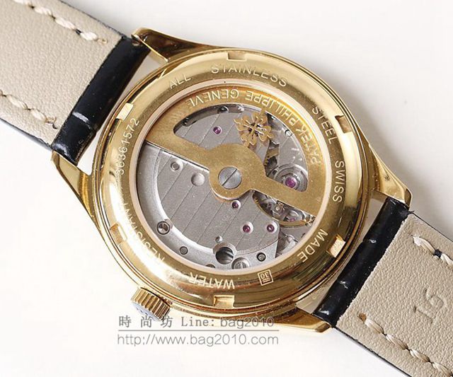 PATEK PHILIPPE手錶 2019最新款情侶對表 百達翡麗月相系列 百達翡麗高端情侶腕表  hds1420